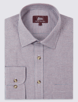 Pure Cotton Regular Fit Shirt with Pocket
