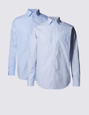 m&s mens regular fit shirts