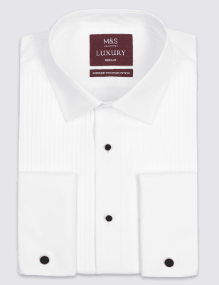 2in Longer Pure Cotton Shirt