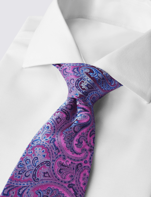 Pure Silk Floral Tie