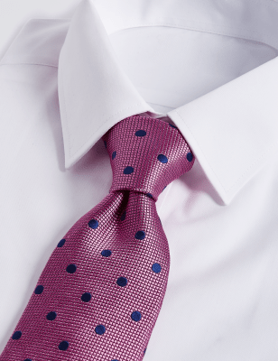 Pure Silk Spotted Tie