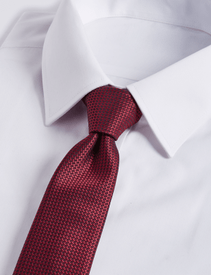 Skinny Fit Textured Tie