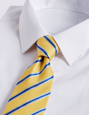 Pure Silk Striped Tie
