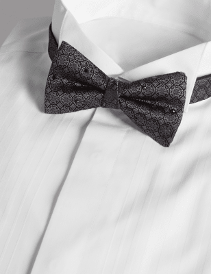 Pure Silk Bow Tie MADE WITH SWAROVSKI&reg; ELEMENTS