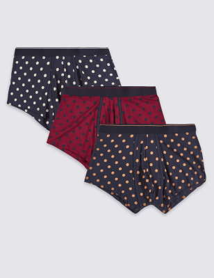 3 Pack Cool & Fresh&trade; Spotted Hipsters