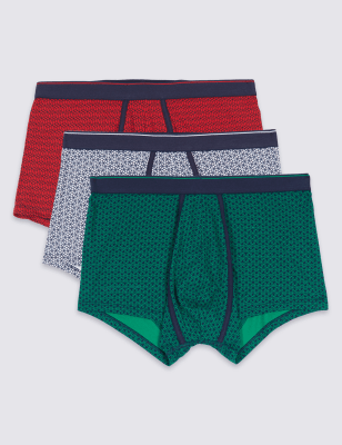 3 Pack Cotton Rich Hipsters