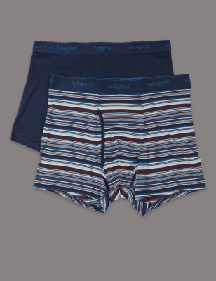 2 Pack Modal Blend Assorted Trunks