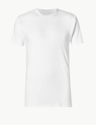 Short Sleeve Cotton Rich Thermal Vest