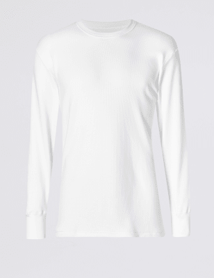 Long Sleeve Cotton Rich Thermal Vest