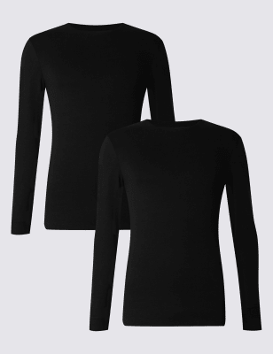 2 Pack Heatgen&trade; Long Sleeve Vests