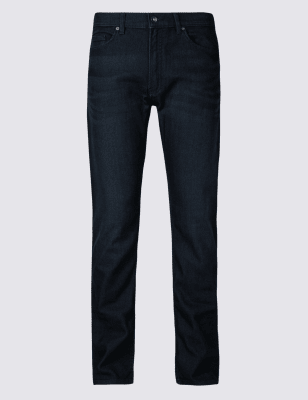 Straight Fit Stretch Jeans