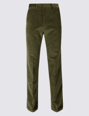 Regular Fit Super Soft Corduroy Trousers