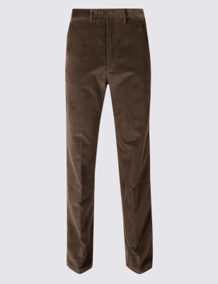 Regular Fit Super Soft Corduroy Trousers