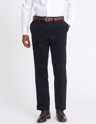 Tailored Fit Cotton Rich Corduroy Trousers