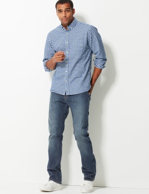 Regular Fit Stretch Water Resistant Jeans