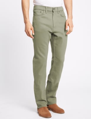 Regular Fit Stretch Water Resistant Jeans