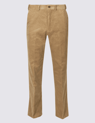 Big & Tall Pure Cotton Corduroy Trousers