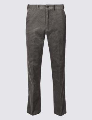 Big & Tall Pure Cotton Corduroy Trousers