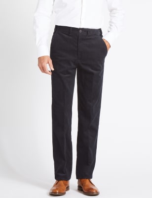 Big & Tall Pure Cotton Corduroy Trousers