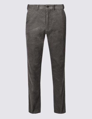 Regular Fit Pure Cotton Trousers