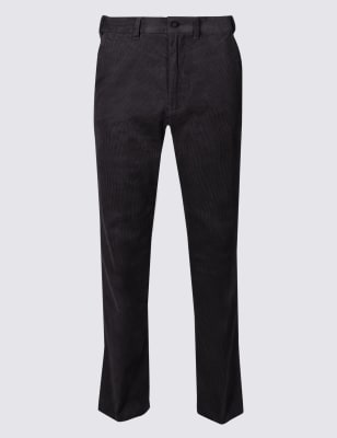 Regular Fit Pure Cotton Trousers