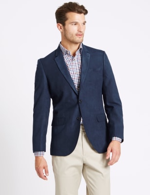 Suedette 2 Button Jacket