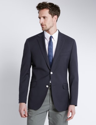 Performance Wool Blend 2 Button Blazer with Odegon&trade;
