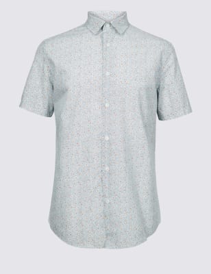 m &s mens shirts