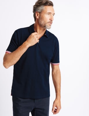 Pure Cotton Polo Shirt