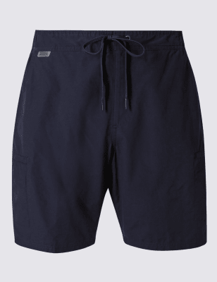 Cotton Rich Quick Dry Swim Shorts