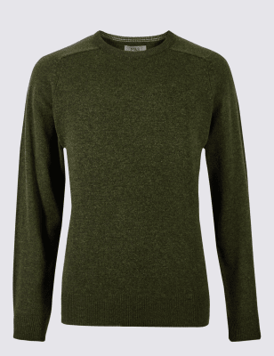 Pure Lambswool Crew Neck Jumper
