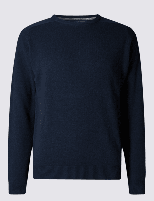 Pure Lambswool Crew Neck Jumper