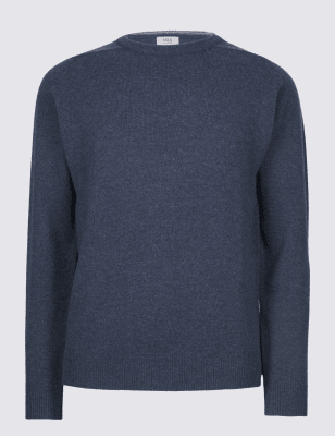 Pure Lambswool Crew Neck Jumper