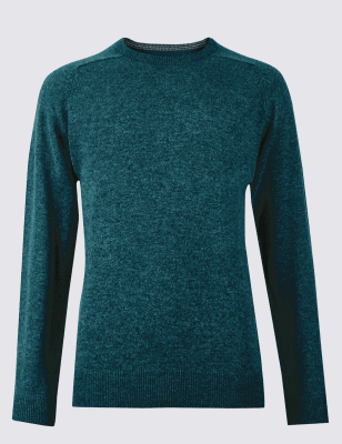 Pure Lambswool Crew Neck Jumper