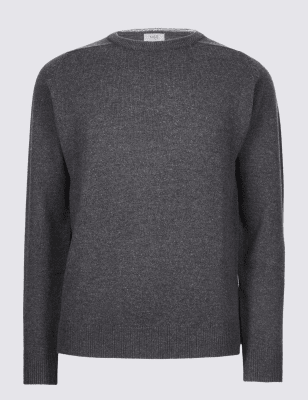 Pure Lambswool Crew Neck Jumper