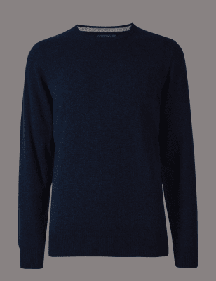 Pure Cashmere Crew Neck Jumper