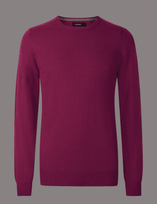 Pure Cashmere Crew Neck Jumper