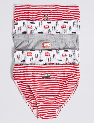 Pure Cotton Briefs (18 Months - 8 Years)