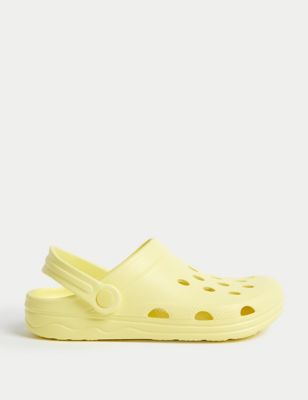 

Unisex,Boys,Girls M&S Collection Kids' Clogs (1 Large - 7 Large) - Yellow, Yellow