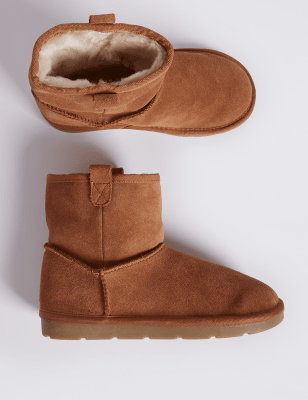 Kids' Suede Ankle Boots