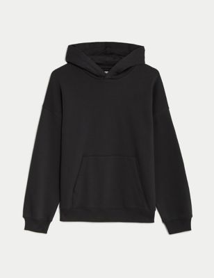 

Girls,Unisex,Boys M&S Collection Cotton Rich Oversized Hoodie (6-16 Yrs) - Charcoal, Charcoal