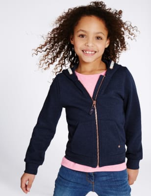 Long Sleeve Hooded Top (3-14 Years)