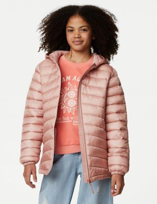 

Girls M&S Collection Stormwear™ Lightweight Padded Coat (6-16 Yrs) - Pink, Pink