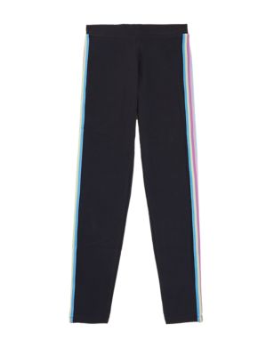 

Girls M&S Collection Cotton Rich Side Stripe Leggings (6-16 Yrs) - Charcoal, Charcoal