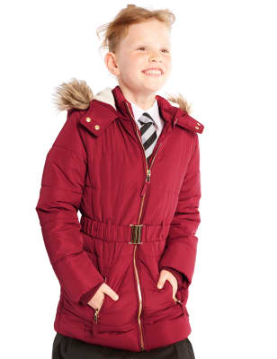 Hooded Longline Coat with Stormwear&trade; (3-14 Years)