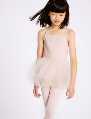 Girls’ Cotton Rich Ballet Leotard