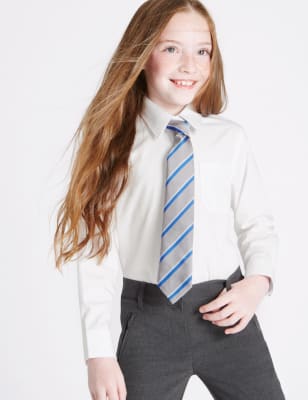 Girls' School Shirts, Blouses & Polo Shirts | M&S