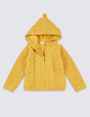 Zipped Through Hooded Top (3 Months - 5 Years)