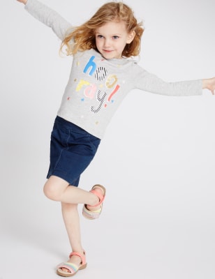 Jersey Denim Skirt (3 Months - 5 Years)