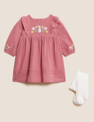 

Girls M&S Collection 2pc Cotton Rich Peter Rabbit™ Outfit (0 - 3 Yrs) - Pink Mix, Pink Mix